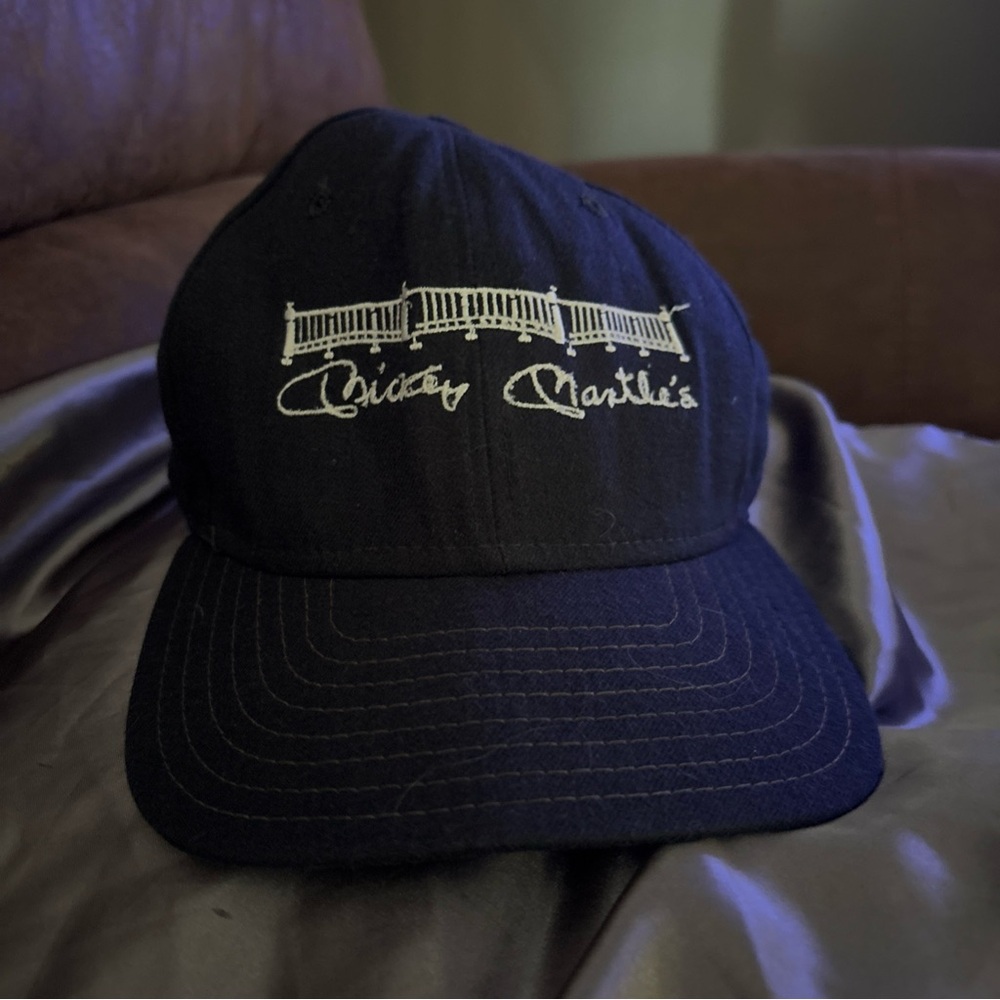Vintage Mickey Mantel baseball legend ball cap! Rare find#NYYankees#gifthim USA
